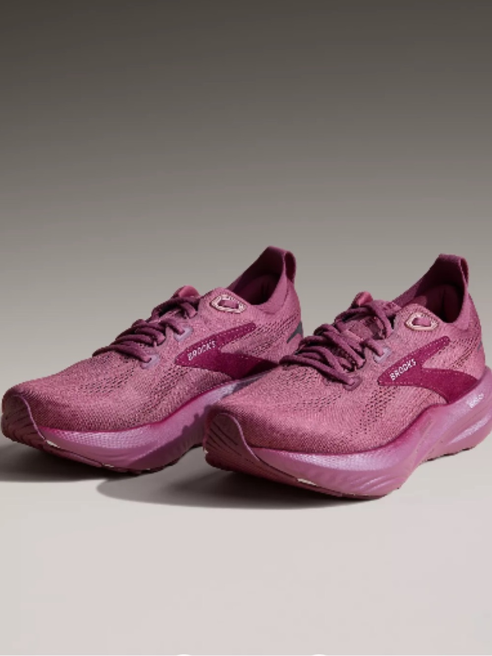 Brooks Glycerin 22, Berry/Burgundy/Rose, Size 8.5B Medium US New!